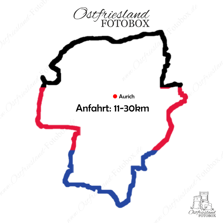 Anfahrt 1: 20 bis 30 km