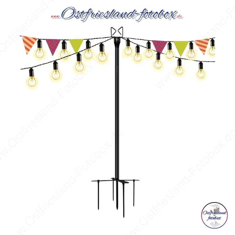 Outdoor Stangen 3er Set